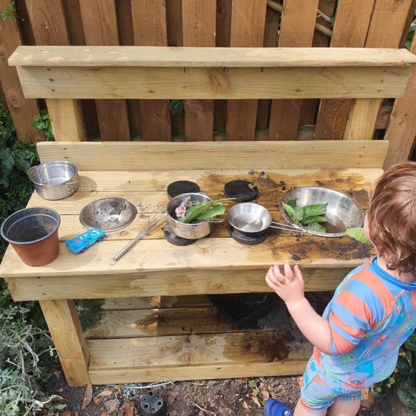 Outdoor Play Mud Kitchen