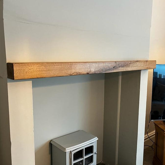 Solid Oak Mantelpiece